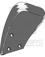 34.0203 Odkładnica przedpłużka ZRE - lewa 34.0203.97
