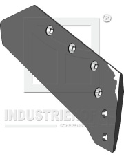 35.0124 Lemiesz z wymiennym dziobem - TA-16“ - prawy 35.0124.97