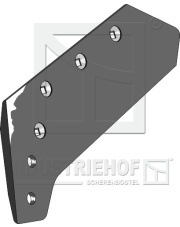 35.0125 Lemiesz z wymienną nakładką - B3-14“ - lewy 35.0125.97