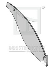 36.0076 Listwa odkładnicy - prawa 36.0076.97