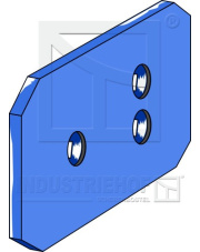37.0061 Płyta ślizgowa XP-4 37.0061.97