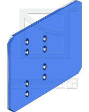 37.0101 Płytka ślizgowa XP-61 37.0101.97