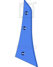 37.0133 Pierś VRP342O - 8mm - prawa 37.0133.97