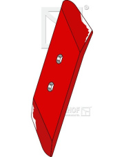 38.0033 Dziób wymienny 65x14  - prawy 38.0033.97