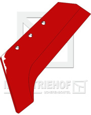 38.0061 Lemiesz dziobowy 14“ - lewy 38.0061.97