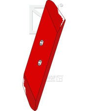 38.0070 Dziób wymienny 62x12 - prawy 38.0070.97