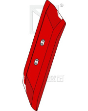 38.0080 Dziób wymienny 65x14  - prawy 38.0080.97