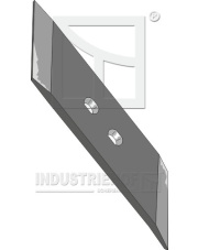 49.0074 Dziób wymienny 60x12 - lewy 49.0074.97