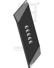 49.0080 Dziób wymienny 80x14 - lewy 49.0080.97