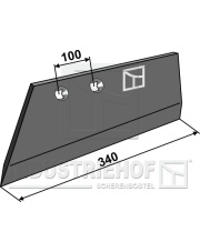 54.0008 Lemiesz przedpłużka - prawy 54.0008.97