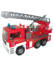 Zabawka MAN - Wóż strażacki z drabiną i sygnałem 1992-02771