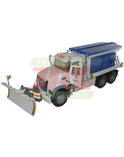 Zabawka samochód piaskarka z pługiem śnieżnym 1992-02816