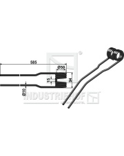 15-DEU-27 Palec przetrząsaczo-zgrabiarki 15-DEU-27.97