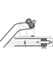 15-FEL-03 Palec przetrząsaczo-zgrabiarki 15-FEL-03.97