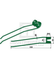 15-JF-06 Palec przetrząsaczo-zgrabiarki 15-JF-06.97