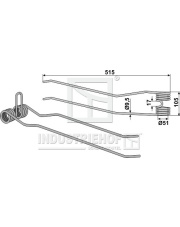 15-KUH-05 Palec przetrząsaczo-zgrabiarki 15-KUH-05.97