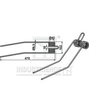 15-KUH-09 Palec przetrząsaczo-zgrabiarki 15-KUH-09.97