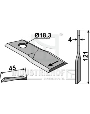 80-157 Nożyk do kosiarek rotacyjnych 80-157.97
