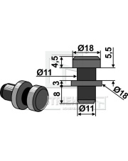 80-2019 Sworzeń mocujący 80-2019.97