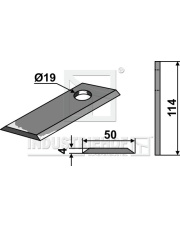 80-240 Nożyk do kosiarek rotacyjnych 80-240.97