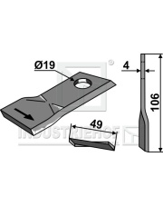 80-269 Nożyk do kosiarek rotacyjnych 80-269.97