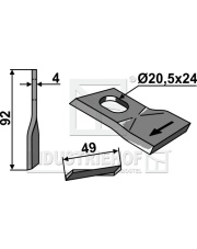 80-289 Nożyk do kosiarek rotacyjnych 80-289.97