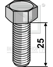 80-3017 Śruba do kosiarki rotacyjnej- M10x1,5 - 8.8 80-3017.97