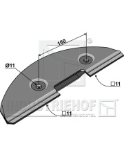 98.DEE-702 Płoza ślizgowa INDUSTRIEHOF 98.DEE-702.97