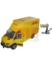 Zabawka MERCEDES DHL + wózek widłowy 1992-02534