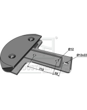 98.KUH-704 Płoza ślizgowa 98.KUH-704.97