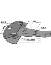 98.KUH-710 Płoza ślizgowa 98.KUH-710.97