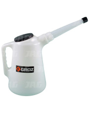 JAG90-0077 Nalewak warsztatowy plastikowy 6l GROZ GR.MSR/P/F/6