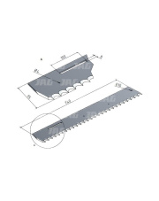 30-0740-51-01-0 Nóż piłkowy do wycinaka prawy MWS Germany 30-0740-51-01-0.01