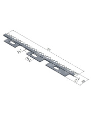 30-0770-56-01-2 Nóż piłkowy wycinaka zewn. Prawy MWS Germany 30-0770-56-01-2.01