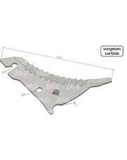 30-0420-75-01-2 Nóż prasy zwijającej MWS Germany 30-0420-75-01-2.01