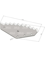 30-0470-70-01-2 Nóż do miksera pasz MWS Germany 30-0470-70-01-2.01