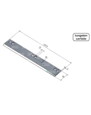 84499693 Nóż walca zrywacza MWS Germany 84499693.01