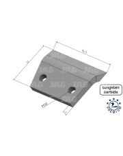 30-0075-22-01-0 Stalnica sieczkarni utwardzona MWS Germany 30-0075-22-01-0.01