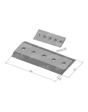 20-0300-26-01-0 Nóż do rozdrabniacza drewna MWS Germany 20-0300-26-01-0.01