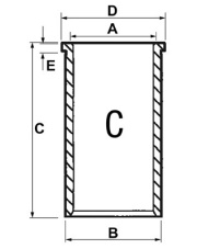 745990M1 Tuleja surowa A4.318 745990M1.01