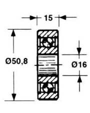 JAG52-0005 Rolka NH JD332 IHC430 58.127-A