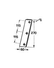 JAG50-0029  Nóż stały Welger AP 12,12k 58.438.19