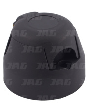 Gniazdo 7-biegunowe plastikowe do połączenia przyczepki GNI-PRZ-7P-12V-PLAS