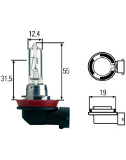 Żarówka 12V 65W-H9-PGJ19-5 HELLA ŻAR.12V65W-H9-PGJ19-5-H