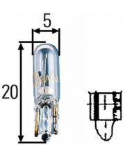 Żarówka 12V 1.2W-W2X4,6D HELLA ŻAR.12V1.2W-W2X4,6D-H