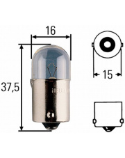 Żarówka 12V 5W-R5W-BA15S HELLA ŻAR.12V5W-R5W-BA15S-H