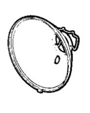 AL14203 Zwierciadło reflektorowe Hella 105MM AL14203.01