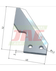 Nóż MWS Germany 30-0020-22-01-0.01