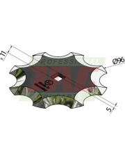 Nóż MWS Germany 30-0100-72-01-0.01