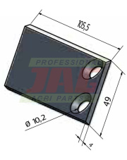 Nóż MWS Germany 30-0130-23-01-0.01